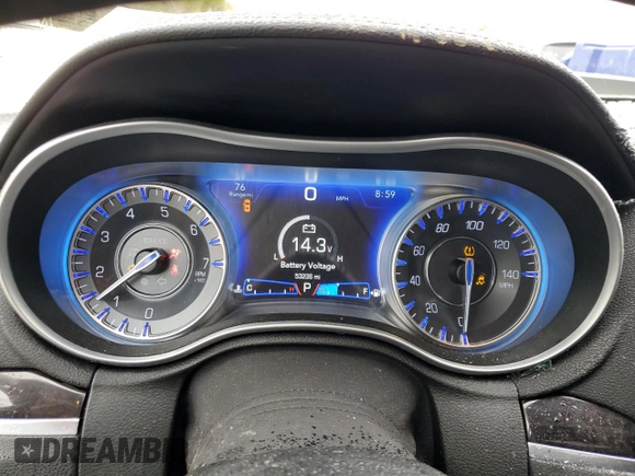 2022 Chrysler 300 Touring L with VIN 2C3CCADG5NH162974, listed as a Copart auction lot 84917054 with 53,236 mi miles and Salvage Title. Bid and sale history available at carsss.com. Image 9.