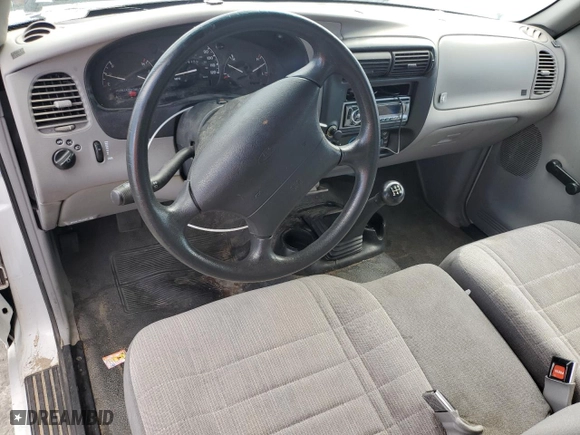 1996 Ford Ranger XL with VIN 1FTCR10A1TUD90931, listed as a Copart auction lot 51350215 with 96,759 mi miles and Salvage Title. Bid and sale history available at carsss.com. Image 8.