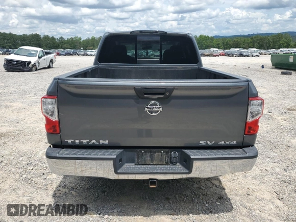 2017 Nissan Titan SV with VIN 1N6AA1EJ3HN543508, listed as a Copart auction lot 60739735 with 170,165 mi miles and Clean title. Bid and sale history available at DreamBid. Image 6.