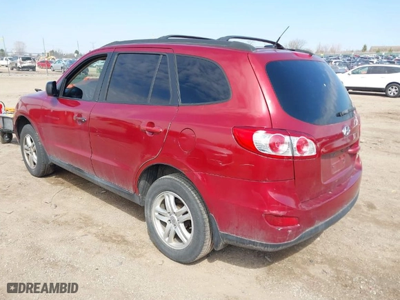 2011 Hyundai Santa Fe GLS with VIN 5XYZG3AB6BG011182, listed as a IAAI auction lot 41896223 with 250,176 mi miles. Bid and sale history available at carsss.com. Image 3.