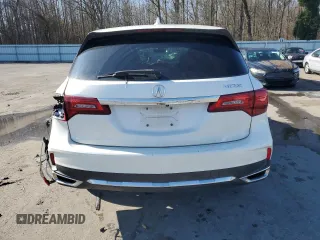 2018 Acura MDX with VIN 5J8YD3H35JL002030, listed as a Copart auction lot 43876915 with Not provided miles and Salvage title. Bid and sale history available at DreamBid. Image 6.