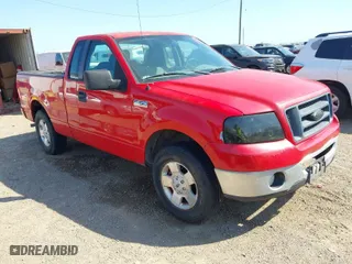 2007 Ford F-150 XL with VIN 1FTRF122X7KC43808, listed as a IAAI auction lot 41771505 with 180,230 mi miles. Bid and sale history available at carsss.com. Image 1.