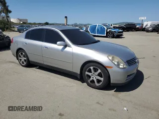 2004 Infiniti G35 w/Leather with VIN JNKCV51F84M704944, listed as a Copart auction lot 52236215 with 168,207 mi miles and Clean Title. Bid and sale history available at DreamBid. Image 4.