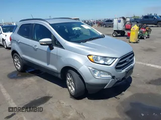 2019 Ford EcoSport SE with VIN MAJ3S2GE6KC308074, listed as a IAAI auction lot 42510092 with 76,476 mi miles and . Bid and sale history available at DreamBid. Image 1.