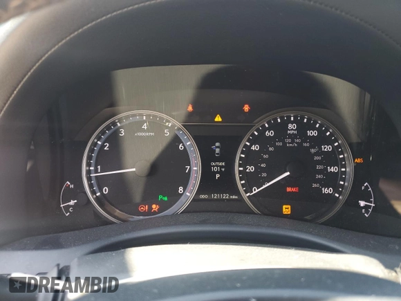 2014 Lexus GS 350 with VIN JTHBE1BL0E5039607, listed as a Copart auction lot 62221084 with 121,122 mi miles and Salvage Title. Bid and sale history available at carsss.com. Image 9.