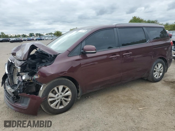 2018 Kia Sedona LX with VIN KNDMB5C18J6353498, listed as a Copart auction lot 71718774 with 249,217 mi miles and Salvage Title. Bid and sale history available at carsss.com. Image 1.