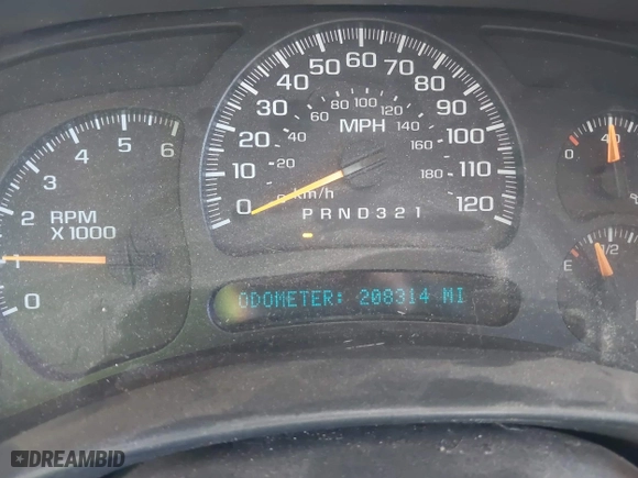 2006 Chevrolet Silverado 1500 LT1 with VIN 2GCEC19V561104319, listed as a IAAI auction lot 41660142 with 208,314 mi miles. Bid and sale history available at carsss.com. Image 7.