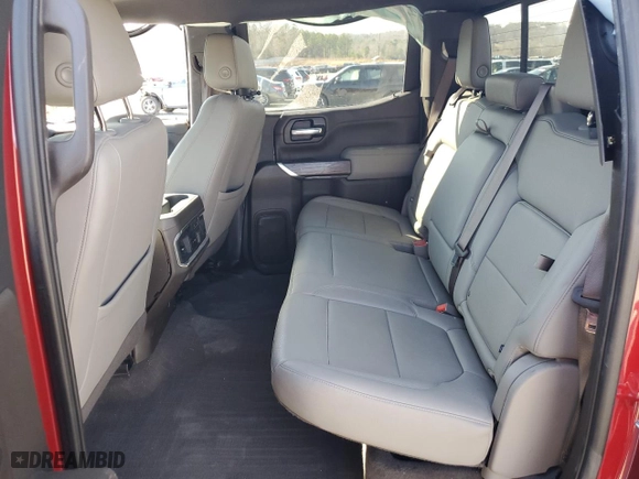2019 GMC Sierra 1500 SLT with VIN 3GTU9DED2KG265625, listed as a Copart auction lot 45293105 with 112,137 mi miles and Salvage Title. Bid and sale history available at carsss.com. Image 10.