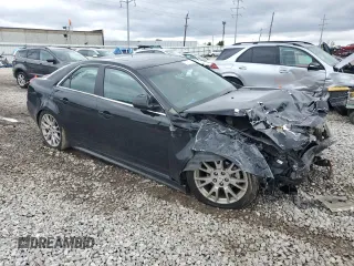 2012 Cadillac CTS Performance with VIN 1G6DL5E36C0109143, listed as a Copart auction lot 57761515 with Not provided miles and Salvage title. Bid and sale history available at DreamBid. Image 4.