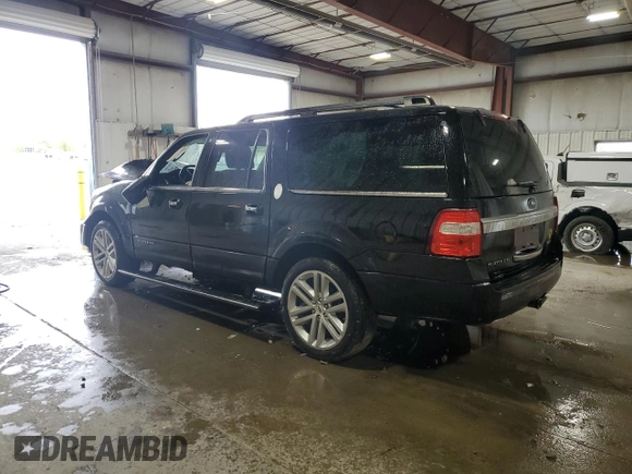 2017 Ford Expedition Max Platinum с VIN 1FMJK1MT0HEA58242, выставлен на аукционе Copart как лот 56903255 с пробегом 92 653 миль миль и Списание • Salvage title. История ставок и продаж доступна на DreamBid. Изображение 2.