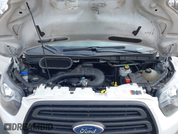 2019 Ford Transit with VIN 1FTYR2CM4KKA63287, listed as a IAAI auction lot 41910079 with 95,472 mi miles. Bid and sale history available at carsss.com. Image 10.