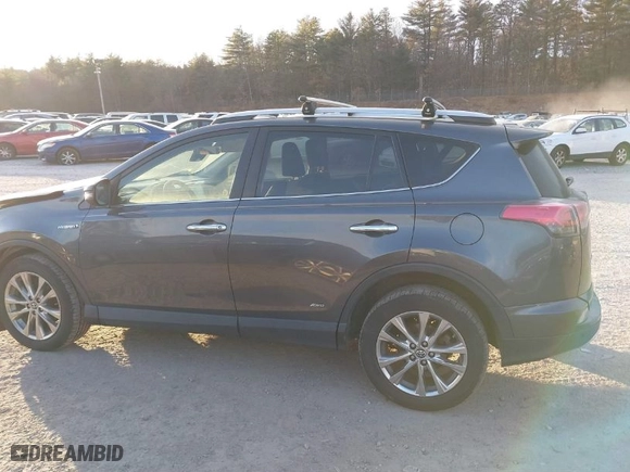 2016 Toyota RAV4 Hybrid Limited with VIN JTMDJREV7GD048573, listed as a IAAI auction lot 41260805 with NaN miles. Bid and sale history available at carsss.com. Image 14.