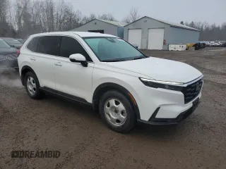 2024 Honda CR-V LX with VIN 2HKRS3H2XRH000595, listed as a Copart auction lot 84165694 with 27,195 mi miles and Clean Title. Bid and sale history available at DreamBid. Image 4.