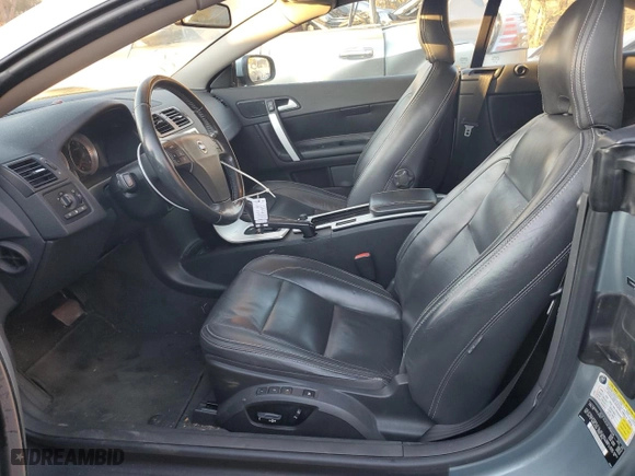 2012 Volvo C70 T5 with VIN YV1672MC5CJ127874, listed as a Copart auction lot 41660355 with 155,063 mi miles and Salvage Title. Bid and sale history available at carsss.com. Image 7.