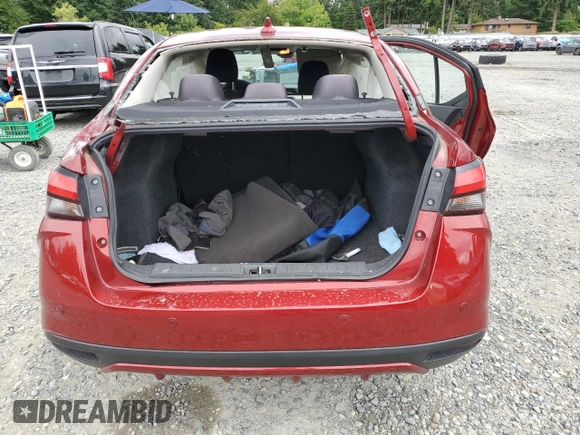 2021 Nissan Versa SV z VIN 3N1CN8EV9ML889734, wystawiony jako Copart lot #62571105 z przebiegiem 71 558 mil mil oraz Szkoda całkowita • Salvage title. Historia ofert i sprzedaży dostępna na DreamBid. Obrazek 6.