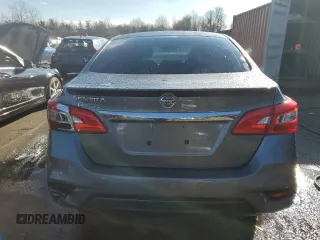 2019 Nissan Sentra S with VIN 3N1AB7AP6KY229801, listed as a Copart auction lot 82310174 with 81,241 mi miles and Salvage title. Bid and sale history available at DreamBid. Image 6.