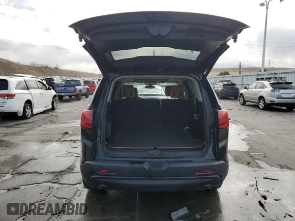 2017 GMC Acadia SLT with VIN 1GKKNVLS7HZ187544, listed as a Copart auction lot 46159265 with 103,835 mi miles and Salvage Title. Bid and sale history available at carsss.com. Image 6.