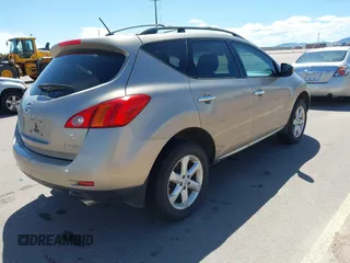 2009 Nissan Murano S with VIN JN8AZ18W29W126819, listed as a IAAI auction lot 42162045 with 123,548 mi miles and . Bid and sale history available at carsss.com. Image 4.