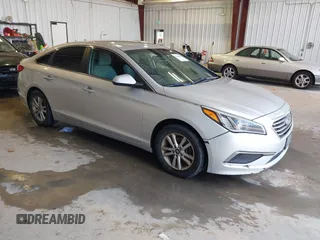 2017 Hyundai Sonata SE with VIN 5NPE24AFXHH585226, listed as a IAAI auction lot 42144165 with 191,037 mi miles and . Bid and sale history available at DreamBid. Image 1.