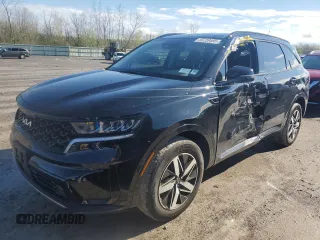 2023 Kia Sorento EX z VIN 5XYRH4LF0PG164585, wystawiony jako Copart lot #55759495 z przebiegiem 25 015 mil mil oraz Szkoda całkowita • Salvage title. Historia ofert i sprzedaży dostępna na DreamBid. Obrazek 1.