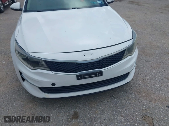 2018 Kia Optima S with VIN 5XXGT4L32JG184893, listed as a IAAI auction lot 42680521 with 55,225 mi miles and . Bid and sale history available at DreamBid. Image 6.