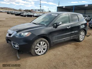 2012 Acura RDX with VIN 5J8TB1H29CA001277, listed as a Copart auction lot 47063835 with 175,190 mi miles and Salvage Title. Bid and sale history available at carsss.com. Image 1.