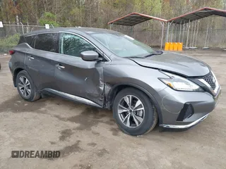 2021 Nissan Murano S z VIN 5N1AZ2AS5MC131981, wystawiony jako IAAI lot #42010176 z przebiegiem 24 538 mil mil oraz . Historia ofert i sprzedaży dostępna na DreamBid. Obrazek 1.