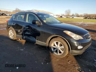 2010 Infiniti EX Journey with VIN JN1AJ0HR5AM754352, listed as a Copart auction lot 81359274 with 132,066 mi miles and Salvage Title. Bid and sale history available at DreamBid. Image 4.