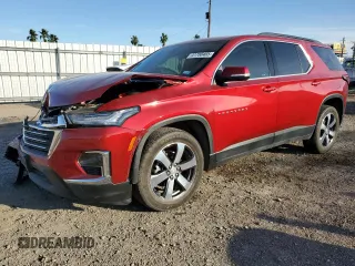 2023 Chevrolet Traverse LT Leather with VIN 1GNERHKW4PJ226839, listed as a Copart auction lot 41700465 with 30,614 mi miles and Salvage Title. Bid and sale history available at carsss.com. Image 1.