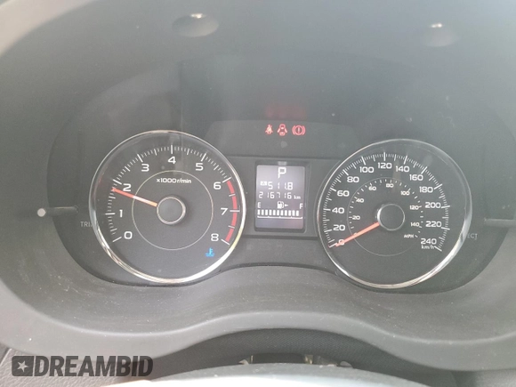 2014 Subaru Forester with VIN JF2SJCLC2EH418857, listed as a Copart auction lot 58661595 with 216,716 mi miles and Clean title. Bid and sale history available at DreamBid. Image 9.