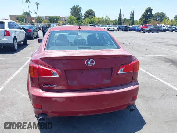 2010 Lexus IS 250 with VIN JTHBF5C27A5121449, listed as a IAAI auction lot 42661462 with 91,273 mi miles and . Bid and sale history available at DreamBid. Image 16.
