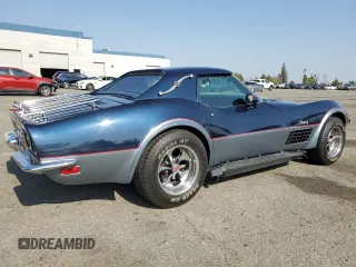 1972 Chevrolet Corvette with VIN 1Z67K2S510901, listed as a Copart auction lot 60161955 with 63,129 mi miles and Clean title. Bid and sale history available at DreamBid. Image 3.