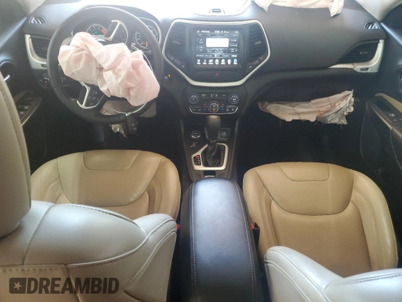 2017 Jeep Cherokee Limited with VIN 1C4PJMDS2HW544202, listed as a Copart auction lot 59942135 with 36,140 mi miles and Salvage title. Bid and sale history available at DreamBid. Image 8.