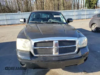 2006 Dodge Dakota SLT with VIN 1D7HW42K46S524262, listed as a Copart auction lot 82985654 with 124,170 mi miles and Salvage Title. Bid and sale history available at DreamBid. Image 5.