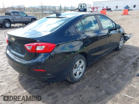 2018 Chevrolet Cruze LS with VIN 1G1BC5SMXJ7227310, listed as a IAAI auction lot 41867106 with 112,501 mi miles and . Bid and sale history available at DreamBid. Image 4.