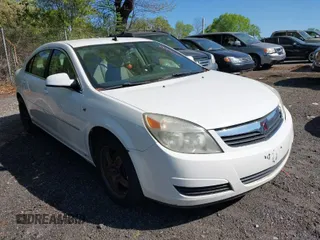 2008 Saturn Aura XE with VIN 1G8ZS57B78F147117, listed as a IAAI auction lot 42000237 with 220,291 mi miles. Bid and sale history available at carsss.com. Image 1.