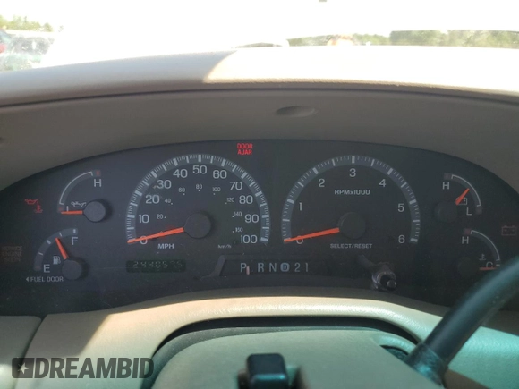 2002 Ford F-150 XL with VIN 1FTRX17L42NB56461, listed as a Copart auction lot 59988885 with 244,057 mi miles and Clean title. Bid and sale history available at DreamBid. Image 9.