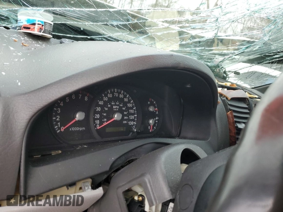 2005 Kia Sorento LX with VIN KNDJD733955439277, listed as a Copart auction lot 44465875 with 0 mi miles and Salvage Title. Bid and sale history available at carsss.com. Image 9.