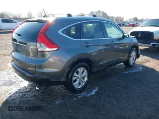 2013 Honda CR-V EX-L with VIN 2HKRM3H78DH500494, listed as a IAAI auction lot 41747954 with 170,676 mi miles and . Bid and sale history available at carsss.com. Image 4.