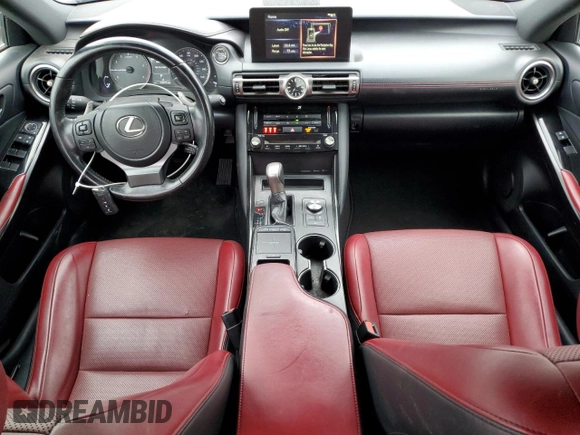 2021 Lexus IS 300 with VIN JTHAA1D29M5111530, listed as a Copart auction lot 65078415 with 76,997 mi miles and Salvage title. Bid and sale history available at DreamBid. Image 8.