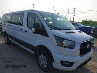 2024 Ford Transit Passenger XL with VIN 1FBAX2Y82RKA83426, listed as a IAAI auction lot 42022011 with 36,531 mi miles. Bid and sale history available at carsss.com. Image 1.