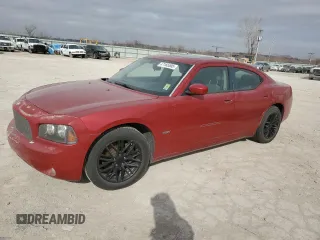 2006 Dodge Charger R/T with VIN 2B3KA53H56H134416, listed as a Copart auction lot 47165505 with 194,484 mi miles and Clean Title. Bid and sale history available at carsss.com. Image 1.