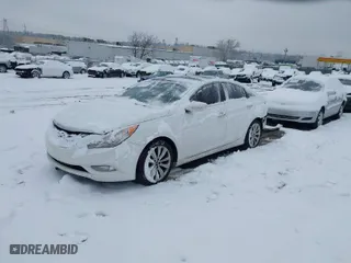 2012 Hyundai Sonata 2.0T SE with VIN 5NPEC4AB5CH470665, listed as a IAAI auction lot 41544837 with 165,319 mi miles. Bid and sale history available at carsss.com. Image 2.