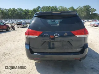 2011 Toyota Sienna LE AAS with VIN 5TDKK3DC0BS159383, listed as a Copart auction lot 54610645 with 184,385 mi miles and Salvage Title. Bid and sale history available at DreamBid. Image 6.