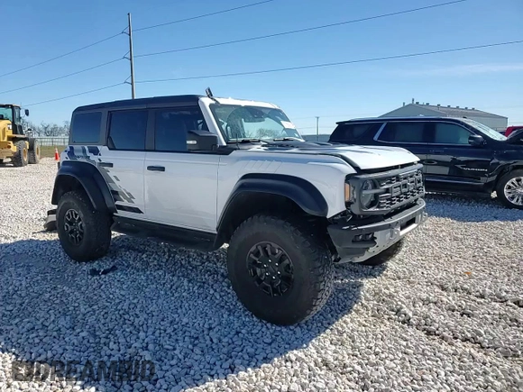 2023 Ford Bronco Raptor with VIN 1FMEE5JR5PLC05576, listed as a Copart auction lot 87668905 with 6,663 mi miles and Salvage Title. Bid and sale history available at carsss.com. Image 12.