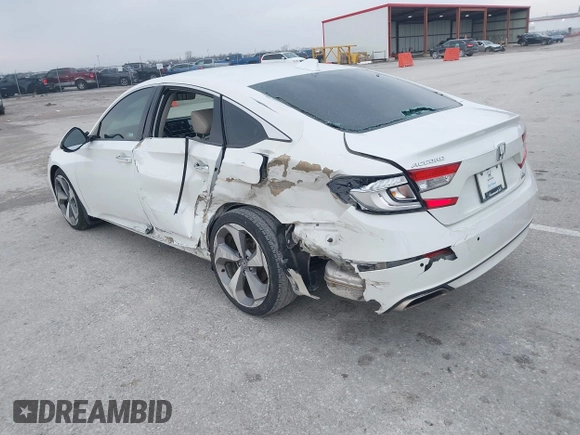 2020 Honda Accord Touring with VIN 1HGCV2F96LA011360, listed as a IAAI auction lot 41192112 with 64,643 mi miles and . Bid and sale history available at DreamBid. Image 3.