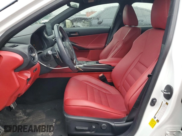 2023 Lexus IS 350 F Sport with VIN JTHGZ1B28P5063979, listed as a Copart auction lot 88964555 with 35,275 mi miles and Salvage title. Bid and sale history available at DreamBid. Image 7.