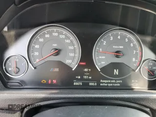 2016 BMW M3 with VIN WBS8M9C55G5G41642, listed as a Copart auction lot 58733145 with 85,075 mi miles and Salvage title. Bid and sale history available at DreamBid. Image 9.