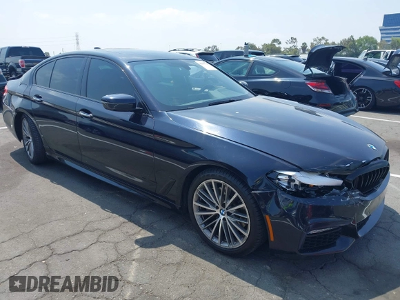 2018 BMW 5 Series 530i with VIN WBAJA5C51JG898278, listed as a IAAI auction lot 42595701 with 96,777 mi miles and . Bid and sale history available at DreamBid. Image 1.