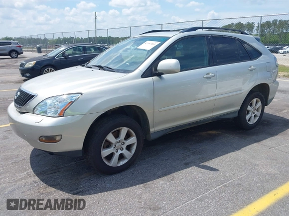 2005 Lexus RX 330 with VIN 2T2GA31U15C035122, listed as a IAAI auction lot 42164260 with 280,226 mi miles. Bid and sale history available at carsss.com. Image 2.